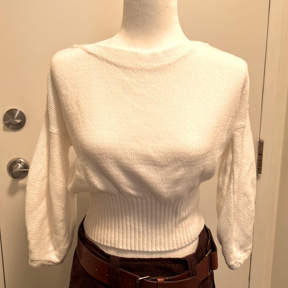 White sweater